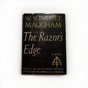 THE RAZOR’S EDGE by Somerset Maugham 1944 Published by Blakiston Co. HCDJ BCE - Picture 1 of 4