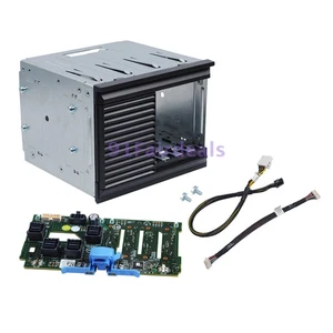 4 BAY SSD PCIE HDD NVME Backplane + HDD Cage for DELL POWEREDGE T630 W/Cable - Picture 1 of 10