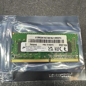 Micron 8GB DDR4 PC4-25600 1Rx8 SO-DIMM Laptop RAM MTA8ATF1G64HZ-3G2J1 - Picture 1 of 4