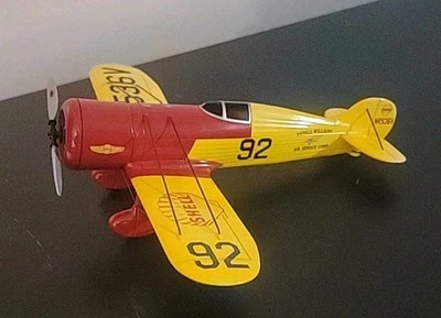 First Gear Shell Historical Air Racing Series Wedell-Williams Racer #92 Die-Cast - Image 1 of 4
