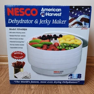 American Harvest Nesco Snackmaster Elite disidratatore alimentare e macchina a scatti FD40BJ6 - Foto 1 di 7