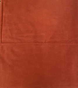 Vintage Velvet 1 1/4 Yards 42" Wide Rust Color Sewing Crafts - Picture 1 of 2