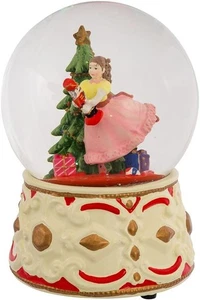 Kurt Adler Clara musikalische Wasserkugel mit Nussknacker, 5,5 Zoll - Bild 1 von 6