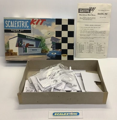 KIT VINTAGE SCALEXTRIC TRI-ANG AÑOS 60 K701 RACING PIT (COMO NUEVO) KIT COMPLETO EN CAJA - Imagen 1 de 4