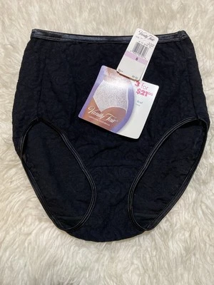 Calzoncillo de encaje de nailon Vanity Fair 6 nuevo con etiquetas Foto 1 de 4