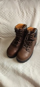 Timberland Powerfit Braun Leder Arbeitsstiefel Herren Größe 10 Stahlkappe ASTM F241305  - Bild 1 von 13