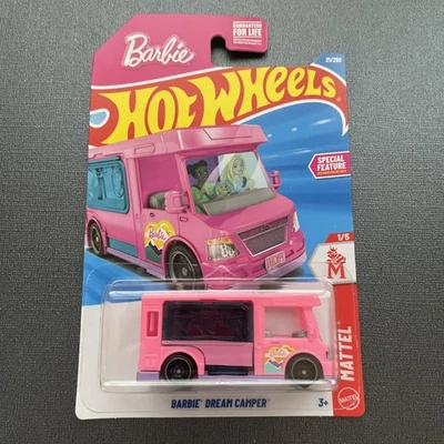 Hot Wheels - Barbie Dream Camper - чехол 2026 A - #21/250 - Mattel 1/5 - розовый - Изображение 1 из 4