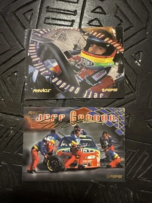 Jeff Gordon 1997 Pinnacle Racing Pepsi Promo Card #2 & #3 of 3 Pepsi- Opened* - Image 1 of 4