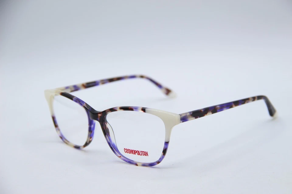 НОВЫЙ COSMOPOLITAN HAYDEN PUR TOR СЛОНОВОЙ КОСТИ ФИОЛЕТОВЫЙ ПОДЛИННЫЙ ОПРАВЫ ОЧКИ 53-14 - Изображение 1 из 4