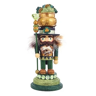 Kurt S. Adler Hollywood Irish Nutcracker, 12" - Image 1 of 4