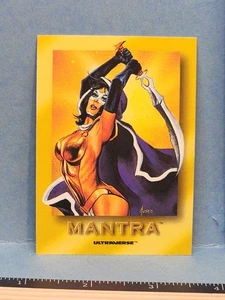 1993 Skybox Malibu Ultraverse Insert Bonus Rookie Card #R9 - Mantra - Picture 1 of 2