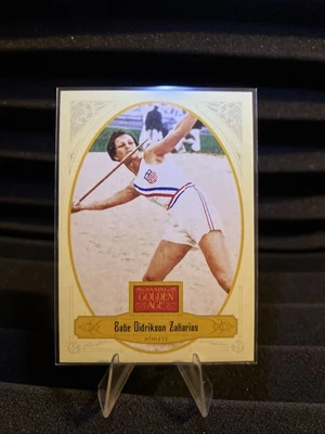 2012 Panini- Golden Age Baseball. Babe Didrikson Zaharias #50 - Image 1 of 2