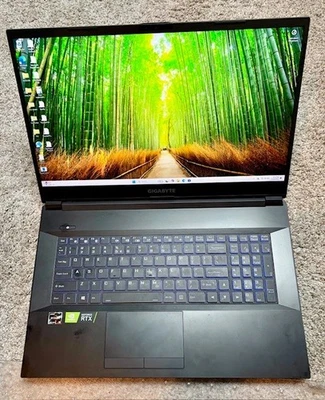 Gigabyte A7 X1 AORUS Gaming Laptop AMD Ryzen 9 16GB 2TB SSD RTX 3070 17.3" - Image 1 of 4