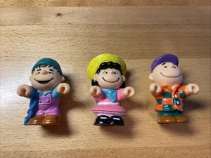 1966 United Peanuts Plastik Figuren Charlie Brown Lucy Linus - Bild 1 von 13