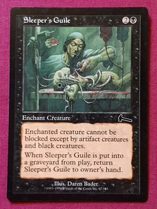 Magic The Gathering URZA'S LEGACY SLEEPER'S GUILE black card MTG - Picture 1 of 2