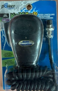 NOS! Power Comm Geräuschunterdrückung CB Power Mikrofon 4 Pin Mikrofon 9' Kabel - Bild 1 von 2