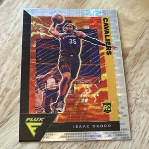 Isaac Okoro 2020-21 Flux Basketball #213 Pulsar Prizm RC-Cleveland Cavaliers