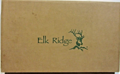 Juego de cuchillos y afilador Elk Ridge en estuche/filete hoja fija goma NUEVO Foto 1 de 4