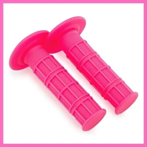 MANOPOLE ROSA MOTO CROSS ENDURO MOTARD PIT BIKE per OFF ROAD UNIVERSALI Chiuse - Foto 1 di 1