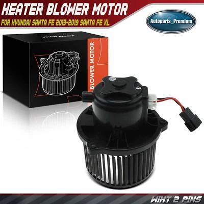 Conjunto de ventilador de motor soplador de climatización para Hyundai Santa Fe 2013-2019 Santa Fe XL trasero Foto 1 de 4