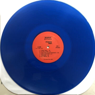 Poison Idea ‎- Pick Your King EP - синий цвет винил панк классическая запись - Изображение 1 из 3