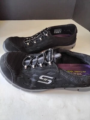 Sketchers Womens Widefit Air Cooled Memory Foam Tennis Shoes - Image 1 of 4