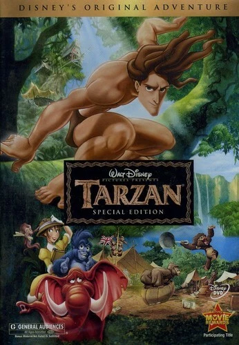 Tarzan (DVD, 1999) - Image 1 of 1