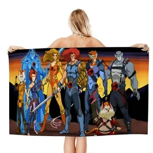ThunderCats Gifts Beach Towel for Women Girl Or Boys Birthday 30.7"*51.2" - Picture 1 of 6