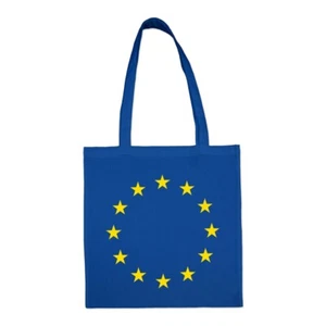 EU Flag European Union Stars Europe Regular Tote Bag Remainer Stop Anti Brexit - Picture 1 of 1