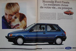 PRESSEWERBUNG 1989 DER NEUE FORD FIESTA 3 ODER 5 TÜRER - Bild 1 von 1