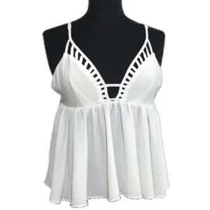 L’atiste by Amy White Tank Top Size Medium - Picture 1 of 4