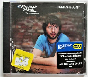JAMES BLUNT - RHAPSODY ORIGINALS DVD ~ LIVE PERFORMANCES - Imagen 1 de 3