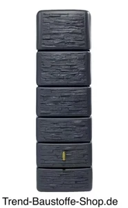 4rain Regenwasser-Wandtank Slim 300 L Regentank Regentonne Wassertank - Bild 1 von 5