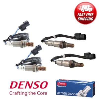 DENSO Oxygen Sensor 4PCS Set for Acura MDX TL TSX/ Honda Odyssey Pilot Ridgeline - Image 1 of 4