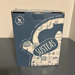 SUSTEAS Herdplatte Pfeifen Teekessel Lebensmittelqualität Edelstahl Teekanne 2,64 Quart - Bild 1 von 7