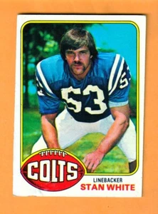 Stan White Baltimore Colts 1976 Topps #312 Kent Ohio State Buckeyes - Picture 1 of 2