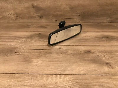  84_1987 MASERATI BITURBO FRONT WINDSHIELD INTERIOR REAR VIEW MIRROR GLASS OEM - Imagen 1 de 4