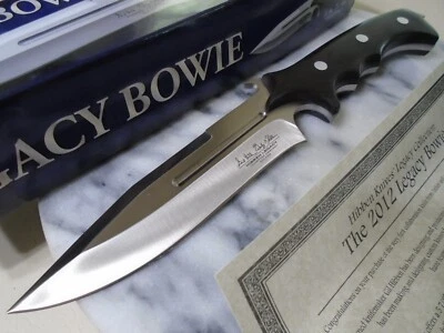 Cuchillo cazador de combate Gil Hibben Legacy Bowie 5 mm Full Tang 7Cr17 GH5027 12" OA Foto 1 de 4