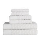 Luxuriously Soft Turkish Cotton 6-Piece Towel Set by Blue Nile Mills