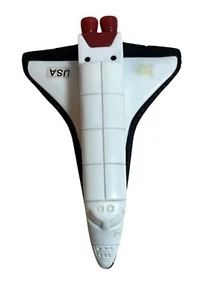 Vintage Nasa Space Shuttle Diener Industries Toy Plastic White and Black - Picture 1 of 6
