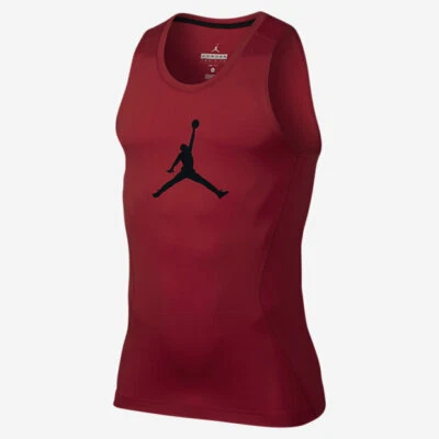 Youth Jordan All Season Compression Training Gym Red Tank Top [952018-681/Sizes] - Image 1 of 4