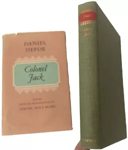 Colonel Jack By Daniel Defoe Edited By Samuel Holt Monk DJ HB 1965 Edition - Picture 1 of 17