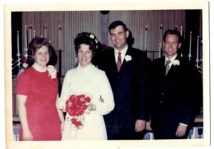 Foto Jack & Joyce Allison 31. Dezember 1970 Hochzeit - Bild 1 von 2