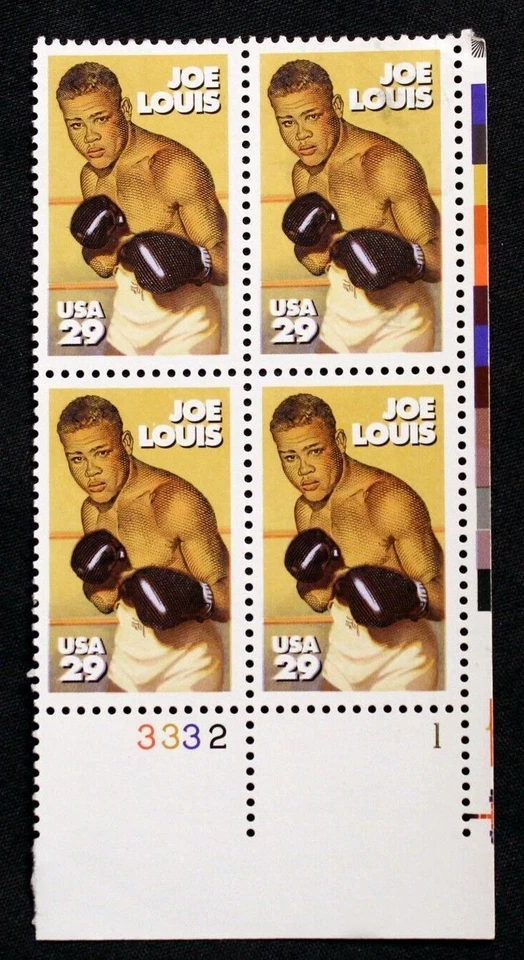 US Plate Blocks Stamps #2766 ~ 1993 29c Joe Louis MNH SP2563 - Image 1 of 1