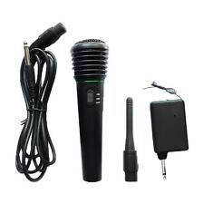 Professional Dual Usages Cordless Mic Set for Home Karaoke