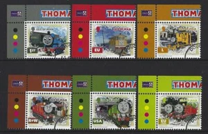 ISLE OF MAN 2021 THOMAS CHRISTMAS SET OF 6 FINE USED - Picture 1 of 1