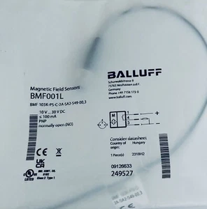 BALLUFF BMF001L BMF 103K-PS-C-2A-SA2-S49-00,3 NEW - Bild 1 von 1