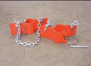 4-1/2” PVC pipe elevators (1 Pair) Brand New - Picture 1 of 5