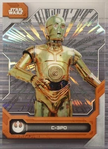 2024 Star Wars High Tek C-3PO #17 Hyperspace Base - Picture 1 of 2