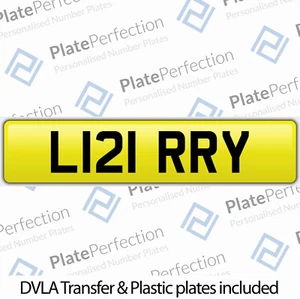 L121 RRY LARRY LAZ CHERISHED PRIVATE NUMBER PLATE DVLA REGISTRATION - Picture 1 of 1